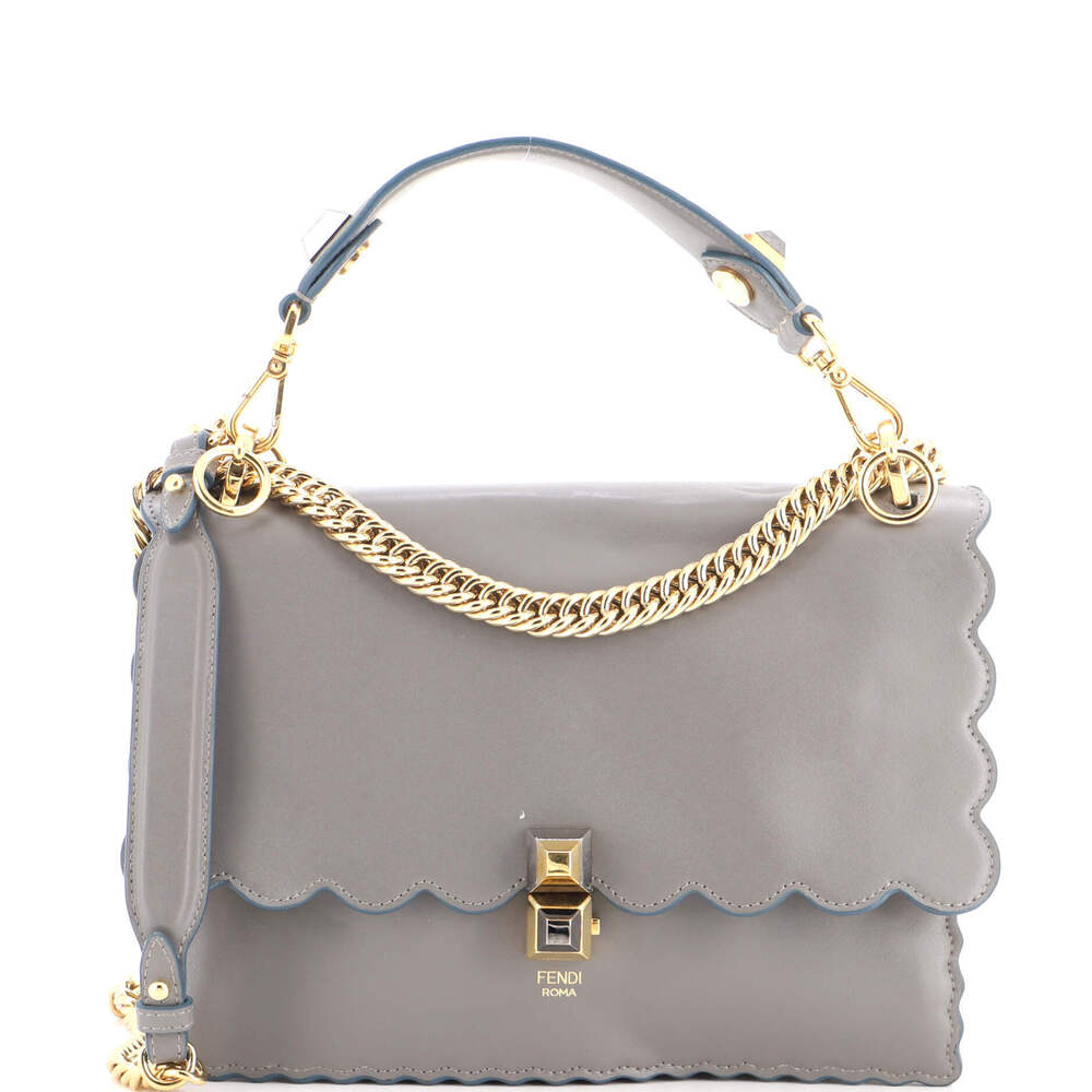 Fendi Medium Kan I Bag Leather